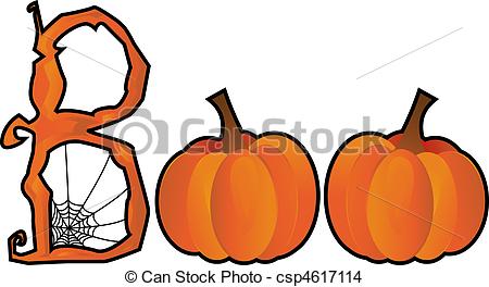 450x264 Halloween Boo Clipart