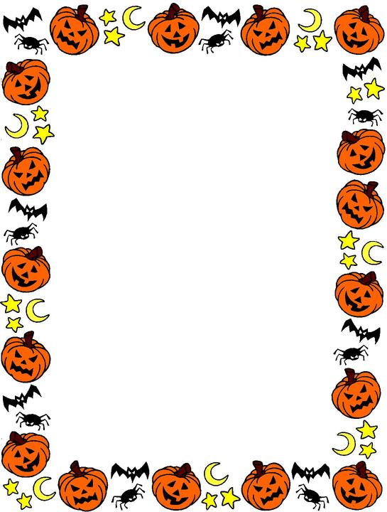 545x720 Halloween Border Clip Art Many Interesting Cliparts
