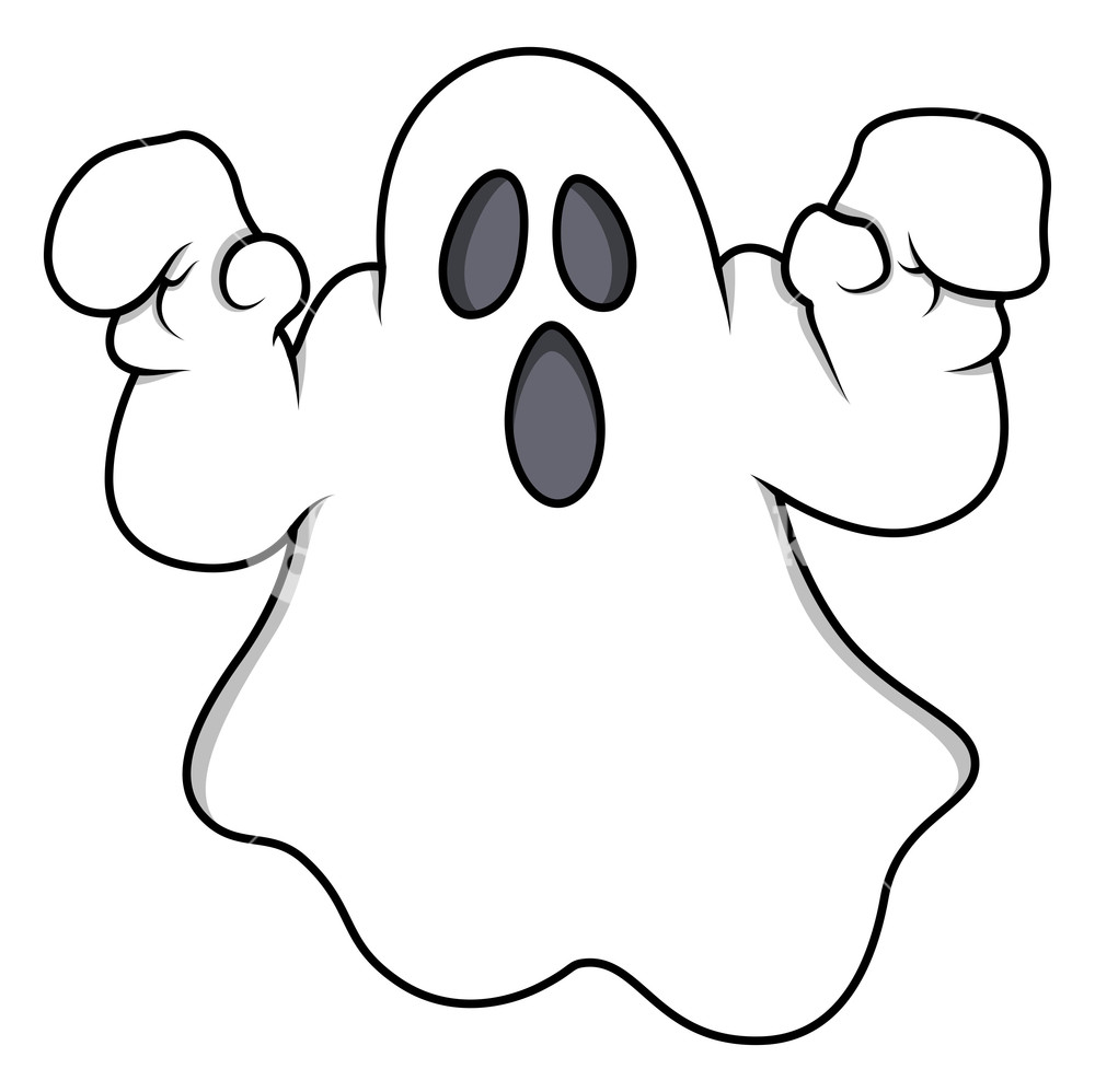 1000x998 Cartoon Ghost