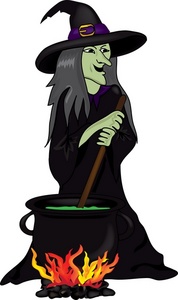 178x300 Witch Clipart Image