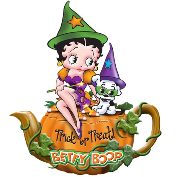 600x600 48 Best Halloween With Betty Boop Images Cards, Art