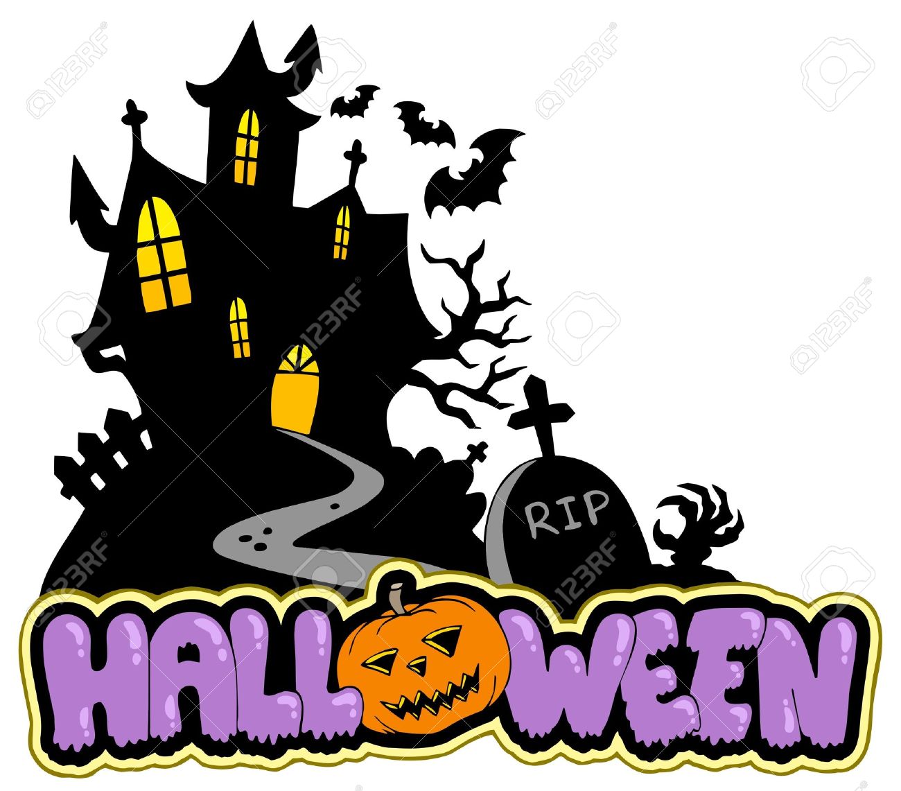 1300x1141 Halloween Sign Clipart