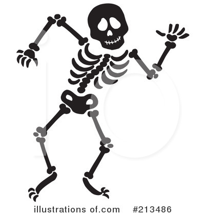 400x420 Skeleton On Motorcycle Clipart