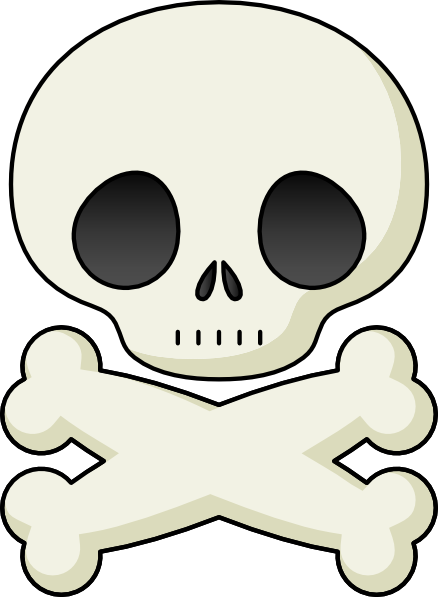 438x597 Cute Skeleton Cute Skull Clip Art Pirate Theme Clip Art Free