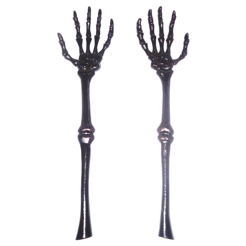 1024x1024 Hyde And Eek! Boutique Halloween Skeleton Hands Salad Tossers