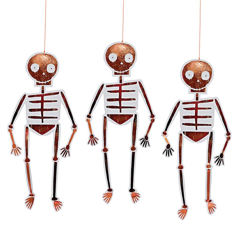 800x800 Hanging Rose Gold 8 Skeletons