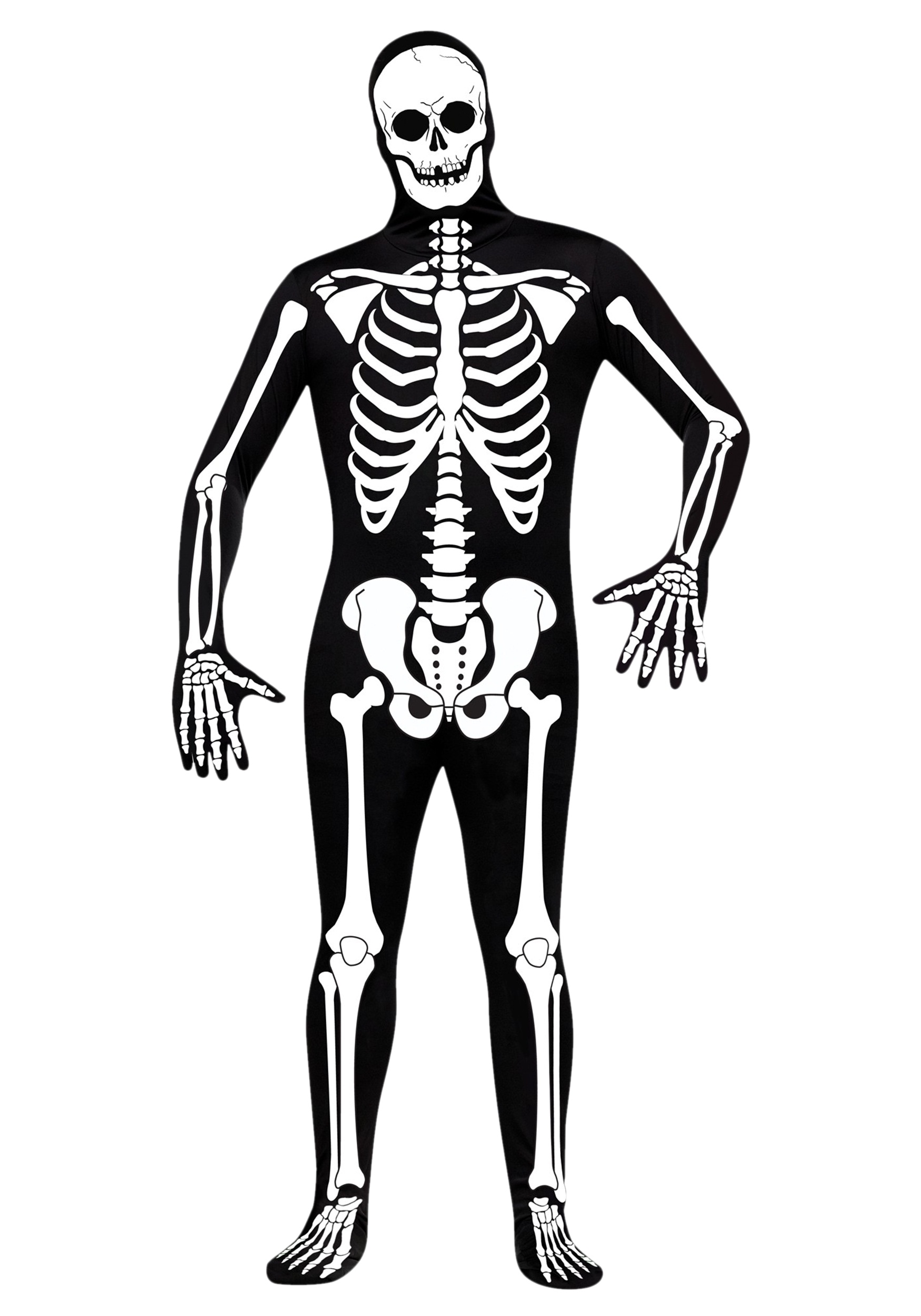 1750x2500 Skeleton Zentai Suit