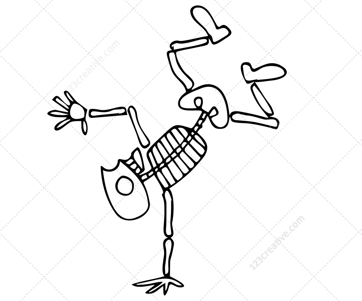 1200x1000 Skeleton Vector Pack