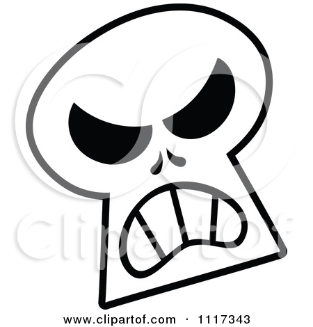 450x470 Halloween Skull Clipart