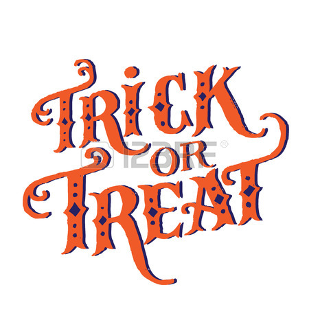 450x450 Hand Drawn Vintage Halloween Text With Hand Lettering