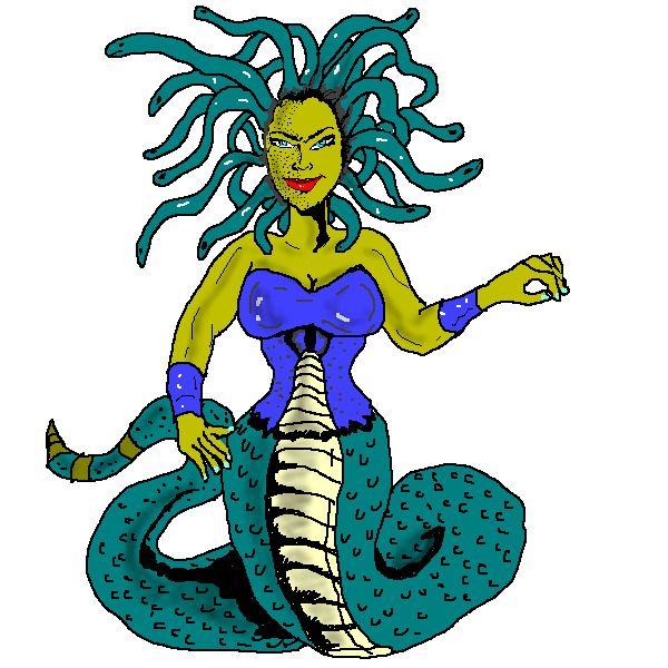 600x600 This Nice Medusa Clip Art With Clipart Panda