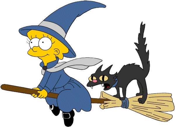 600x438 Unusual Clipart Witch