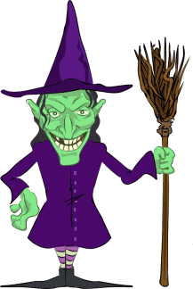 217x324 Witch Clipart Spooky