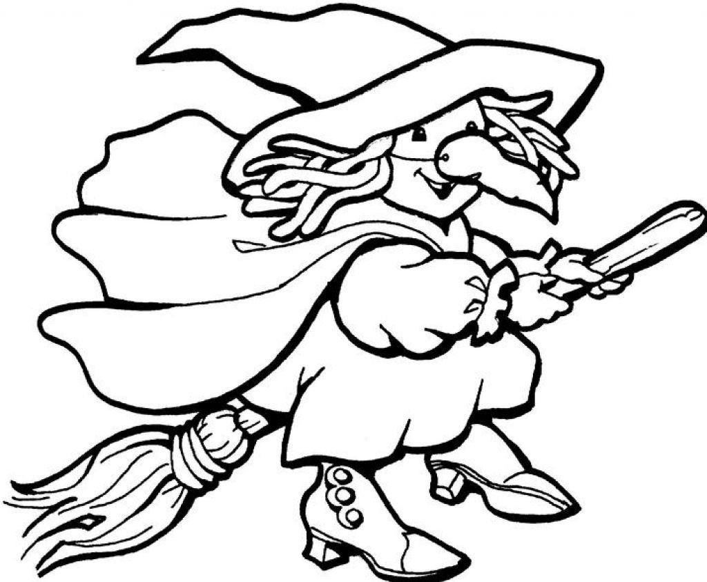 1024x843 Download Coloring Pages. Halloween Witches Coloring Pages