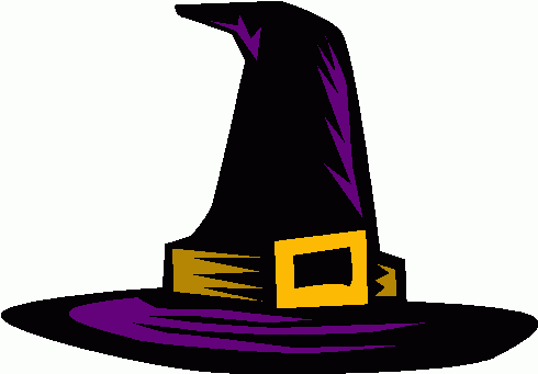 490x341 Cute Halloween Witch Hat Clipart