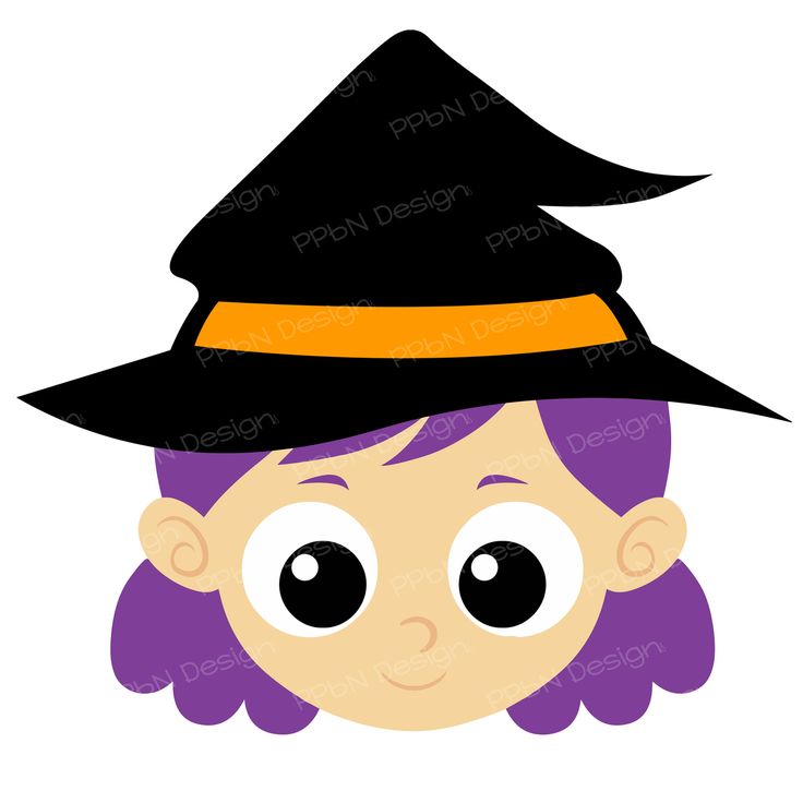 736x736 Halloween Witch Face Clipart