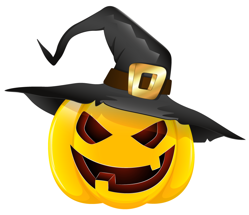 971x837 Halloween Witch Hat Clip Art