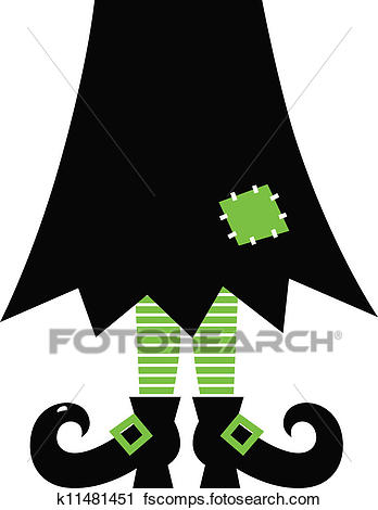 348x470 Clipart Of Retro Halloween Witch Isolated On White K11481451