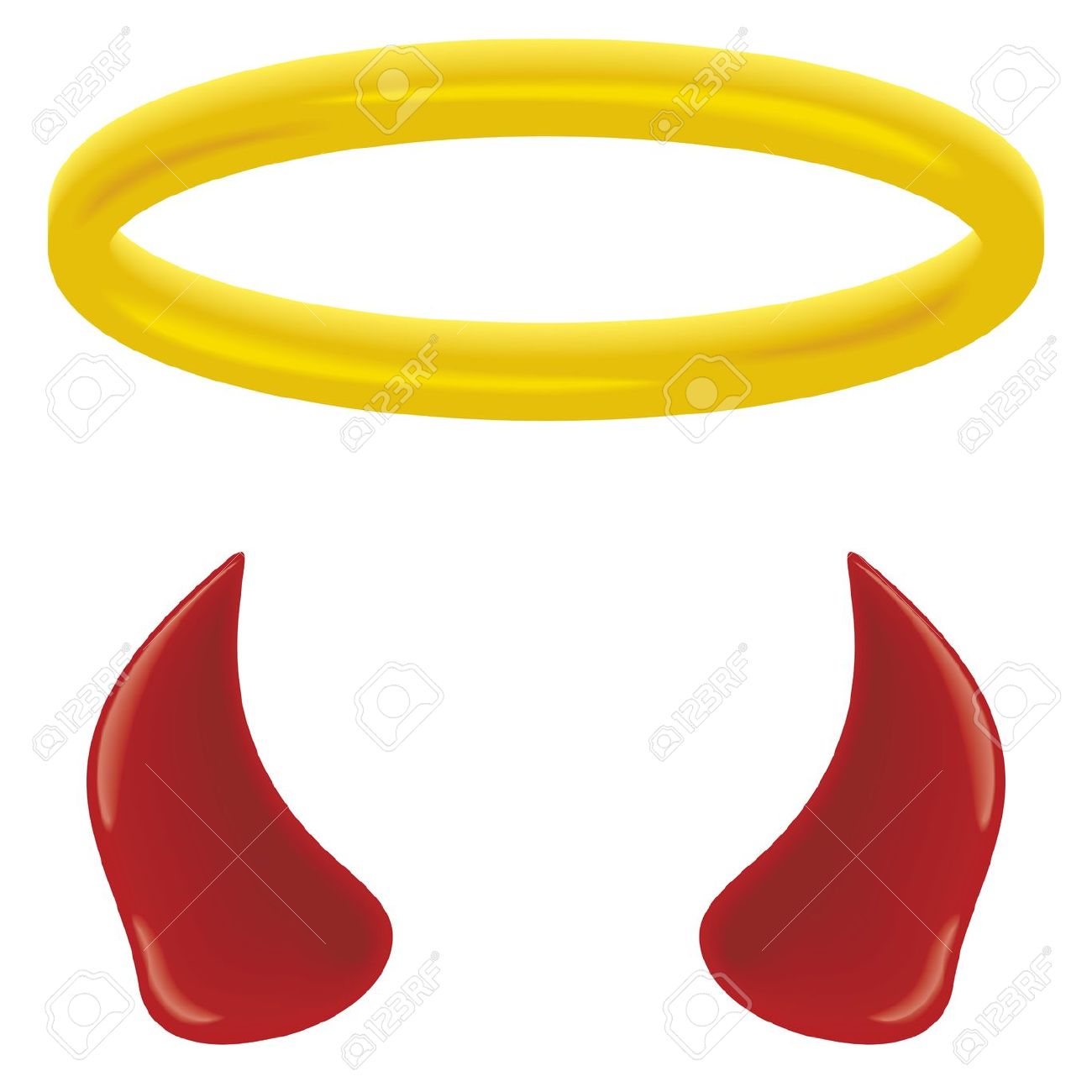 1300x1300 Horns Clipart Cartoon