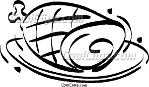 300x176 Ham Clipart Vector