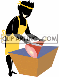 232x300 Ham Dinner Clipart