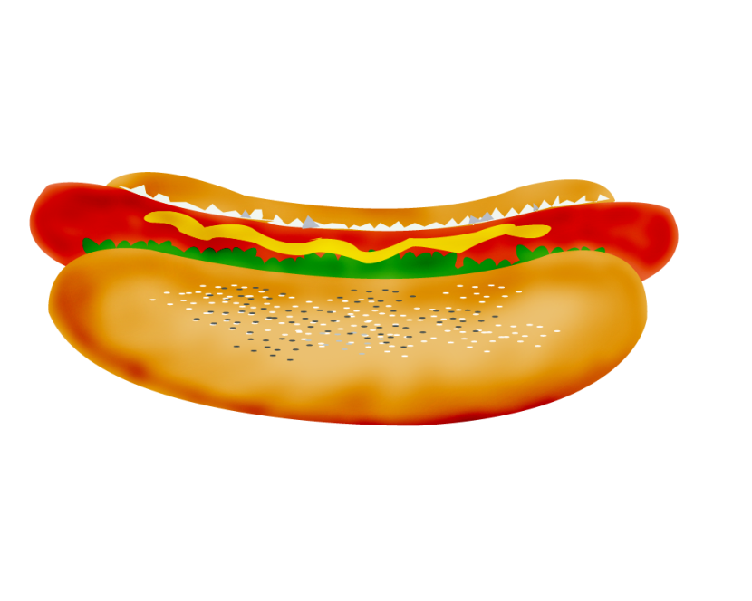 830x664 Hot Dog Icon Clip Art