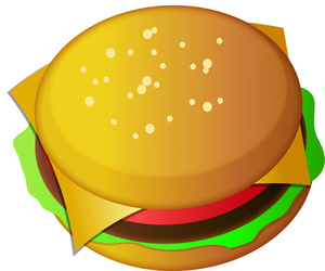 300x250 Free Burger Clipart Image 0515 1101 1615 0537 Food Clipart