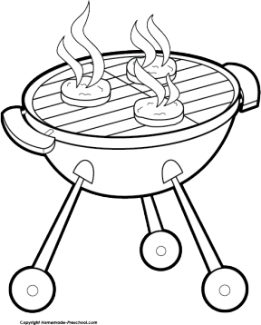 288x358 Hamburger Clipart Cookout