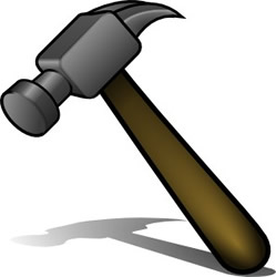 249x250 Hammer Clip Art 2 Image
