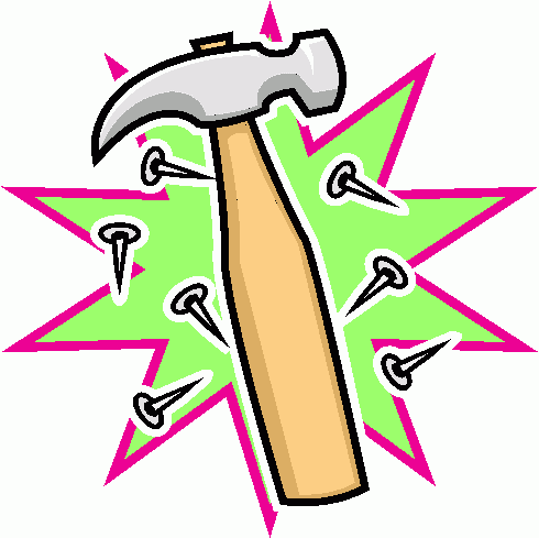 490x489 Nail And Hammer Clipart Kid 5