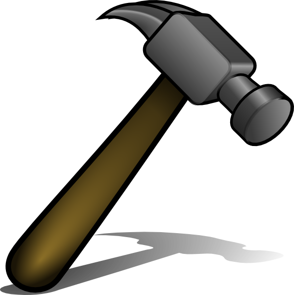 594x596 Hammer Clip Art