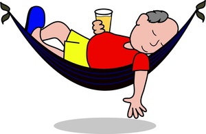 300x196 Free Man In Hammock Clipart Image 0515 1005 1301 2423 Computer