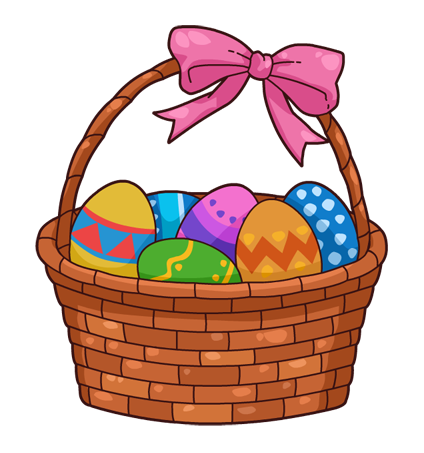 424x453 Gift Basket Office Clip Art T Baskets Clipart Free Download 2