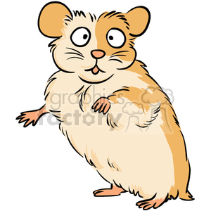 300x300 Royalty Free Surprised Little Hamster 377036 Vector Clip Art Image
