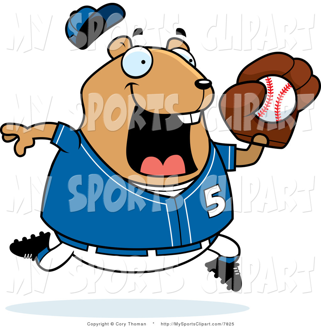 1024x1044 Sports Clip Art Of A Hamster Playing Baseball By Cory Thoman