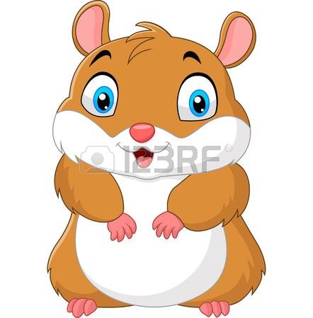 442x450 Hamster Clipart Cute