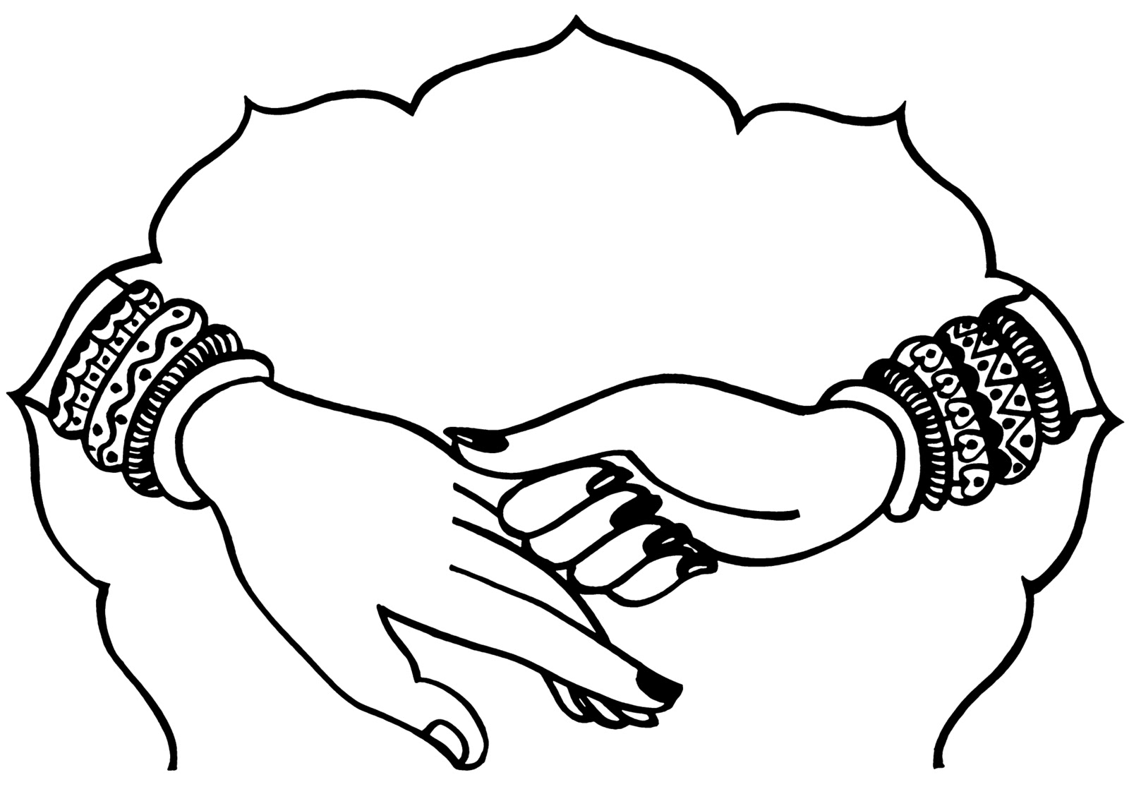 1600x1125 Bride Clipart Indian Welcome