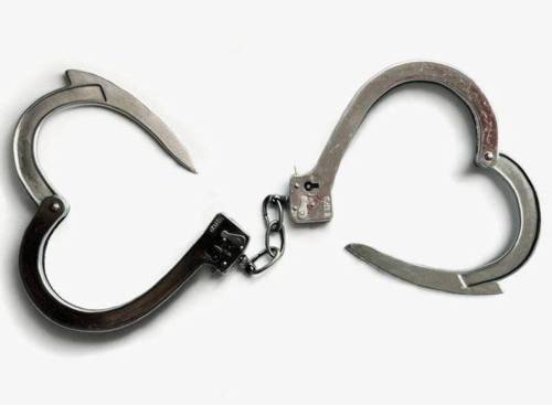 500x367 Heart Shaped Clipart Handcuffs