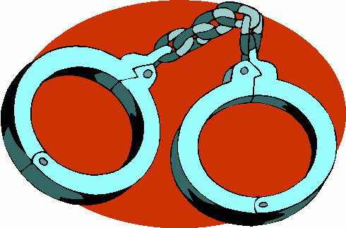 490x323 Free Clipart Handcuffs Clipart