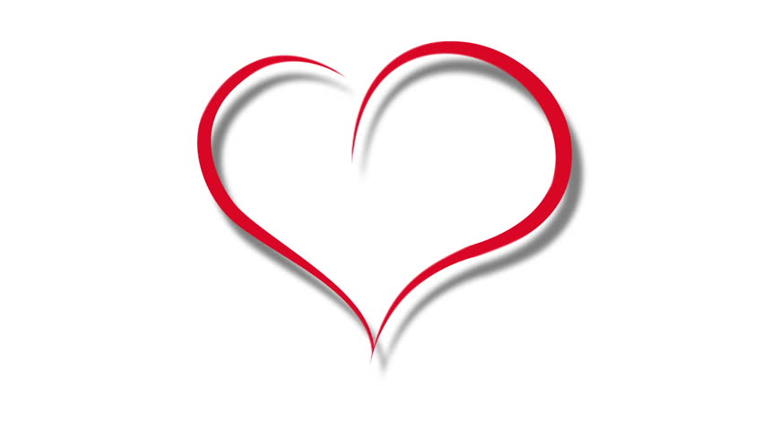 852x480 Drawn Hearts Crayon