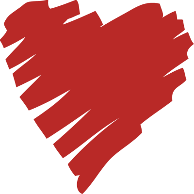 400x400 Drawn Heart Clipart