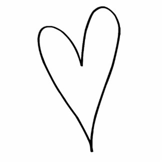 324x324 Heart Outline Clipart Black And White