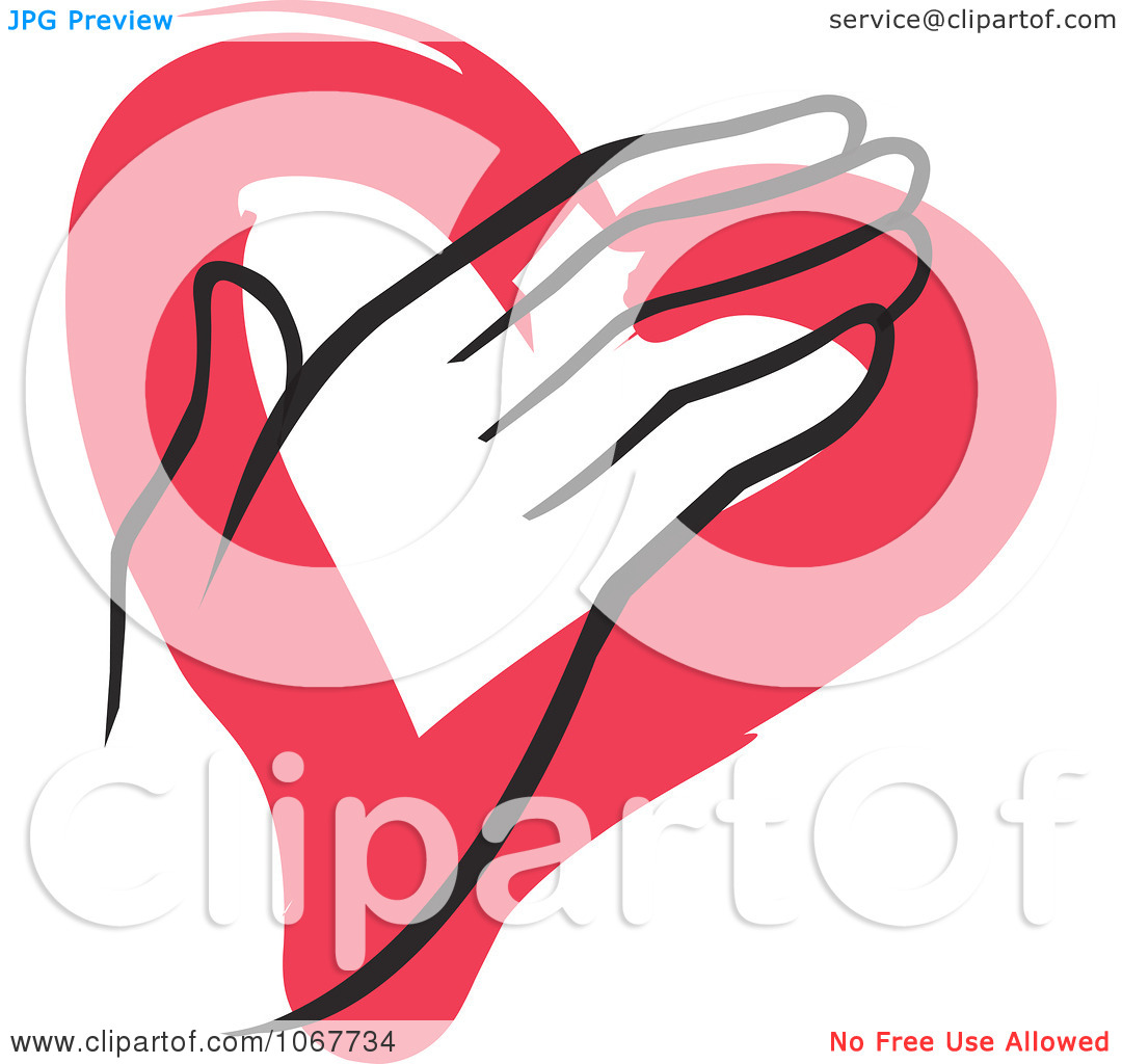 1080x1024 Hand Heart Clipart
