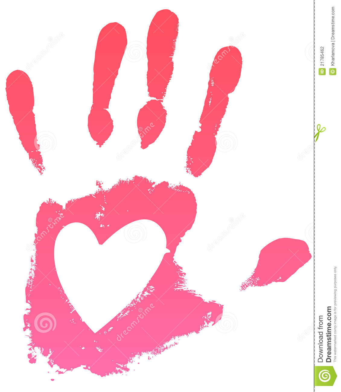 1130x1300 Handprint Clipart Pink