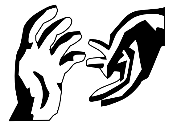 600x438 Hand Reaching Out Clipart