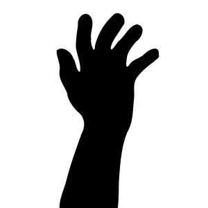 300x300 Raised Hand Clip Art Download