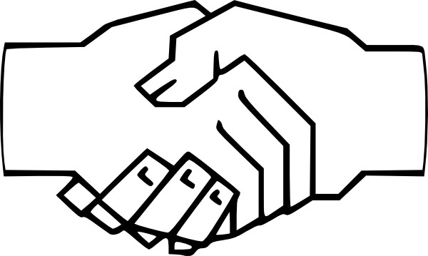 600x359 Handshake Clip Art