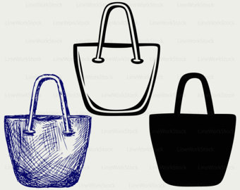 340x270 Purse Clipart Tote Bag