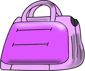299x252 Purse Purple Handbag Clip Art