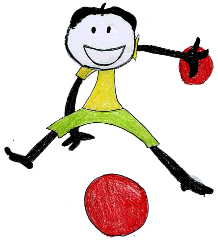 439x485 Dodgeball Clipart